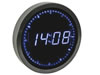 Perel - Horloge Murale avec Affichage Led - Ø====25cm - Bleu