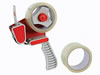 Perel - Support pour Ruban + 2 Rubans Adhésifs D Emballage - 50mm X 50m