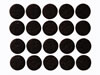 Perel - Bande Feutrée Adhésive - Rond 20mm - 20 Pcs