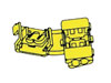 Raccord instantane jaune