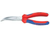 Snipe nose side cutting pliers 40°, chrome-plated, 200mm