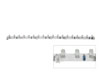 Module à LED flexible - blanc - 18 LED - 30cm - 12vcc