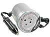 Convertisseur à onde sinusoïdale modifiée 75w entrée 12vdc / sortie 230vac - terre française - auto-restart - cylindrique
