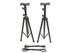 Supports d'enceinte - Noir - 2 Câbles - dans Housse de Protection