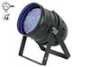 Projecteur LED par56 - modèle court - noir - double support - 108 x LEDs 10mm