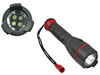 Lampe torche LED étanche - corps en caoutchouc - 4 LED