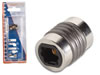 Adaptateur Optique Toslink Femelle vers Toslink Femelle, matériau: Nickelé
