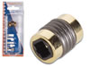 Adaptateur Optique Toslink Femelle vers Toslink Femelle , matériau doré