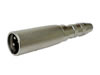 Adaptateur XLR 3p mâle - Jack 6.35 stéréo femelle