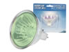 Ampoule halogène - MR16 - 20W / 12V - Vert