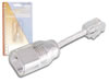 Anti-entortillement pour Telephone, 4 broches 4 contacts Mâle vers Femelle