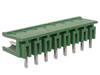 Bornier Male Coude Embrochable - 8 Poles