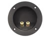 Bornier pour Enceinte - Rond - Dore
