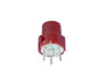 Bouton-Poussoir Rond 9.0mm Rouge