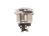Bouton-Poussoir Rond Metallique DPST Off-(On)