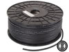 Câble micro 2 x 0.34mm, noir, 100m