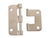 Charniere Degondable, Blanc Metallique, 58 X 46mm