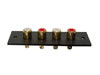 Chassis RCA 4 voies - Doré