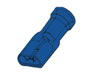 Clip Femelle Isole 6.4mm Bleu, 10pcs