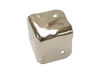Coin de Protection pour Enceintes, Blanc Metallique, 38 X 38mm X 90°