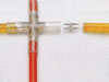 Connecteur en X pour Flexibles Lumineux - 1pc