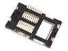 Connecteur pour Lecteur de Cartes a Puce - Connexion 16 Broches avec Contacts Dors