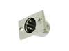 Connecteur XLR Male Nickele 4 Broches pour Chassis