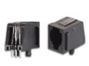 Connecteurs Modulaires pour CI RJ10 4 broches 4 contacts, Version Coudé