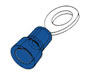 Cosse a Oeil 5.3mm - Bleu, 10pcs