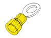 Cosse a Oeil 8.4mm - Jaune, 10pcs