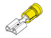 Cosse Femelle 6.4mm Jaune, 10pcs