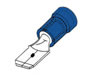 Cosse Mâle 4.8mm Bleue, 10pcs