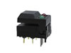 Digitast Dip Push-button Switch Grey Cap - Red & Green LED