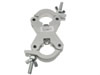 Double Attache-tube Robuste avec Ecrou à Ailettes - Charge Max. 350kg