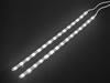 Double Ruban Autocollant à LEDs - 12Vcc - Blanc -avec Bouton On/off