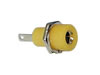 Douille 4mm a Souder - Jaune