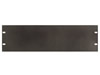 Face-avant pour Rack 19, 3u, Epaisseur 1mm, Noir