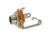 Fiche Jack 6.35mm Mono Femelle - Montage Chassis - a Circuit Ouvert
