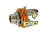 Fiche Jack 6.35mm Stéréo Femelle - Montage Chassis - a Circuit Ouvert