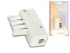 Fiche Mâle 6 Contacts avec Fiche 6 broches 4 contacts