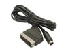 Fiche Mini-Din Male 8 Broches / Fiche Peritel Male Stereo / 3m