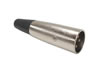 Fiche XLR Male Nickelée 3 Broches
