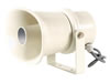 Haut-Parleur 10W a Chambre de Compression - avec Transformateur Incorpore - Blanc