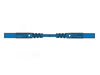 Hirschmann - Cordon de Mesure Isole 100 cm et Ø 4mm - Bleu (MLB/Gg-Sh 100/1)
