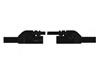 Hirschmann - Cordon de Mesure Isole 4mm 25 cm avec Reprise - Noir (MLB-Sh/Ws 25/1)
