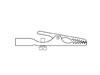 Hirshmann - Pince de derivation en acier nickele 4mm (ags20)