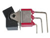 Interrupteur a Bascule Unipolaire Vertical Coude Pour CI ON-ON