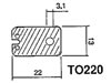 Isolant Silicone Calorifere pour TO220