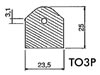 Isolant Silicone Calorifere pour TO3P