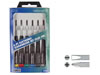 Jeu de 6 tournevis de precision (plat+cruciforme)
